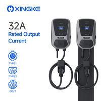Chargeur mural AC intelligent 7 kW pour véhicules électriques, idéal pour la maison, les petites entreprises et les parkings – Fabrication OEM