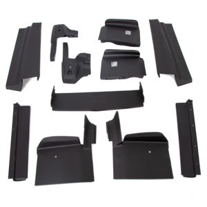 Noir peint pour Cadillac <span class=keywords><strong>Eldorado</strong></span> 1979-1985 Remplisseurs de pare-chocs avant et arrière 11PCS - Product Image 1