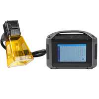 Mini Incisore Laser a Fibra CNC Portatile Smart 30W MAX Raffreddato ad Aria, Facile da Usare, Nuovo Grafico AI per Metallo, Alluminio, Plastica, DXF, PLT