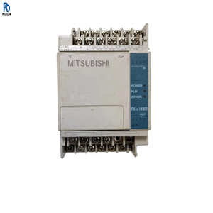 Module de contrôle industriel PLC FX1S-14MR-001, contrôleur logique programmable, entrée AC85-264V, sortie relais, démonté - Product Image 1