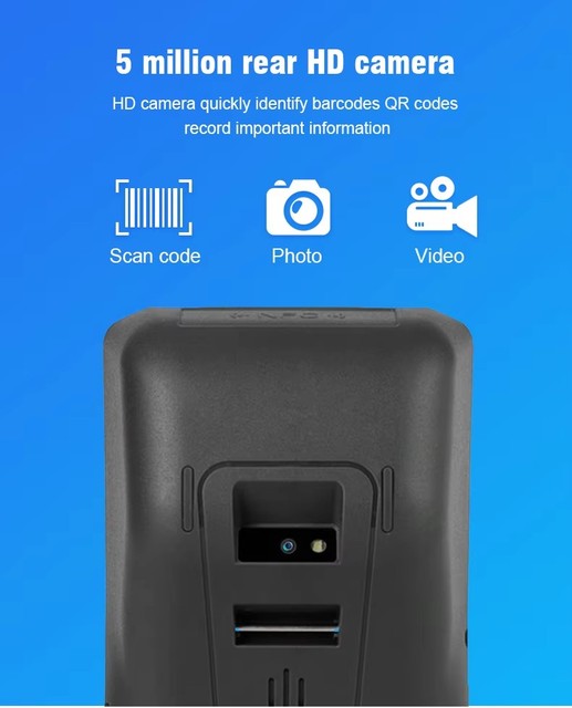 4G NFC Handheld Android Printer Pos-6100 All-in-One Restaurant Bill Mobile Terminal Pos Machine Point of Sale Systems Scanner