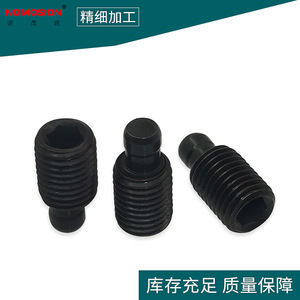 สกรูหัวหกเหลี่ยม M6x10x12 สำหรับยึดหัวเครื่องมือกลึง เกลียวละเอียด แกนหมุนแบบเอ็กเซนทริค - Product Image 4