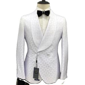 Costume de smoking de luxe à double boutonnage à revers châle pour marié Stock hommes costume de mariage <span class=keywords><strong>Suite</strong></span> de smoking baroque pour homme - Product Image 1