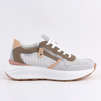 Olicom Logo personnalisé tendance baskets pour femmes baskets de marche et de course baskets respirantes à fermeture éclair baskets pour femmes baskets de créateur