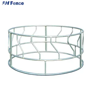 farm livestock hay feeder cattle cube automatic machine sheep feeder rounded horse corner hay feeder for a farm