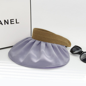 Nouveau Chapeau de Soleil Unisexe Printemps-Été 2026 à Large Bord, Protection UV, Chapeau de Paille Imperméable à Calotte Ouverte pour la Plage - Product Image 5