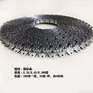 Xinjunye Beveled <b>Edge</b> <b>Strip</b> Metal 0.4 3mm Single Hole Toothed Furniture Hardware Sofa <b>Edge</b> Banding - Product Image 4