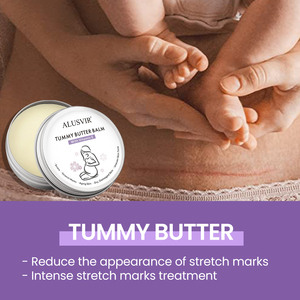 บาล์มบำรุงผิวลดรอยแตกลายออร์แกนิคสำหรับผู้หญิง แบรนด์ส่วนตัว ขายส่ง สำหรับดูแลผิวช่วงตั้งครรภ์ ลดรอยแผลเป็น - Product Image 2