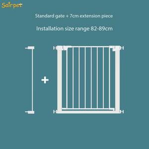 ประตูกั้นสุนัขแบบติดตั้งง่าย ปิดอัตโนมัติ ติดตั้งด้วยแรงกด รั้วนิรภัยสำหรับสัตว์เลี้ยง ปรับขนาดได้ สำหรับประตู - Product Image 6