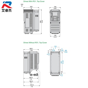 อินเวอร์เตอร์ ATV600 VFD รุ่นใหม่ของแท้ ATV630U30N4 3 เฟส 380-480V 3kW ระบบควบคุมความเร็วรอบมอเตอร์แบบแปรผัน Altivar ATV600 - Product Image 2
