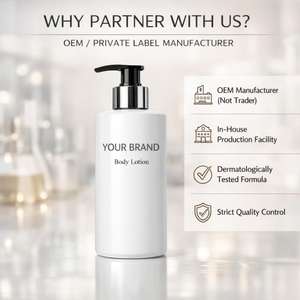 Loción Corporal Hidratante y Humectante para el Cuidado de la Piel, Marca Privada, Fabricante OEM ODM, Humectante Corporal Diario, Loción Corporal Nutritiva - Product Image 2
