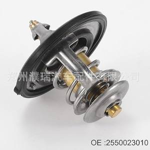 Termostato de motor 2550023001 2550023010 para coches Hyundai Kia, pieza de repuesto de acero - Product Image 2