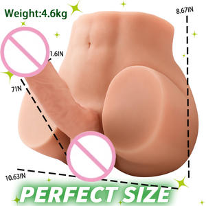 Dildo réaliste 1:1 en silicone de qualité médicale, étanche, <span class=keywords><strong>pour</strong></span> femmes et hommes, avec fonctions de stimulation <span class=keywords><strong>pour</strong></span> adultes - Product Image 3