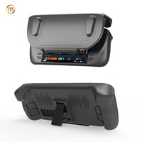Accessoires pour console de jeu : Coque de protection pour Steam Deck, étui antidérapant en TPU, coque avant détachable en ABS, support arrière – Fabriqué à Shenzhen
