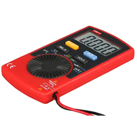 UNI-T UT120C Multimeter Digital bertipe ukuran saku penguji jarak otomatis Diode tegangan AC DC meteran listrik Mini tampilan LCD