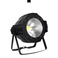 Lampu Par COB 100W DMX512 Laris Manis, Lampu Panggung Disko Putih Hangat Putih Dingin untuk Pesta Pernikahan dan Pertunjukan