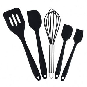 Silicone Kitchenware Set Easy to Clean Silicone Cooking Kitchen Utensils Set Non-stick Heat Resistant - Product Image 3