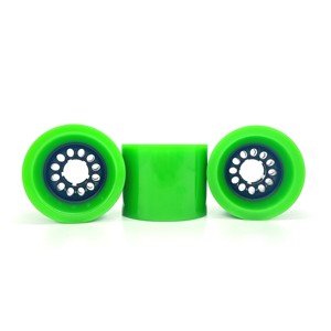 Fabricante PU Pro Downhill Skateboard <span class=keywords><strong>Longboard</strong></span> <span class=keywords><strong>Ruedas</strong></span> 75mm * 60mm Cruiser Skateboard <span class=keywords><strong>Ruedas</strong></span> Verde <span class=keywords><strong>Freeride</strong></span> <span class=keywords><strong>Longboard</strong></span> Rueda - Product Image 6