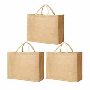 Bolsas de Yute Personalizadas para Regalos de Boda, Playa, Compras, Reutilizables, al por Mayor en Línea - Product Image 1