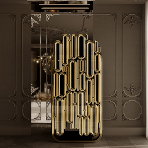 יוקרה מודרנית גבוהה-end להתאמה אישית נירוסטה בר סדירה עץ מלא וילה עיצוב וילה - Product Image 2