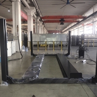 Vente en gros de ponts élévateurs hydrauliques à quatre poteaux pour l'alignement des roues, destinés aux garages de service commercial, à la réparation automobile et à l'entretien des véhicules, conformes aux normes CE.