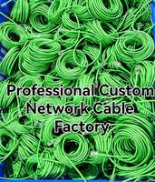 Câble LAN Gigabit Cat6 Prix Usine 1m à 50m UTP RJ45 Cordon Ethernet Haute Vitesse pour Réseaux CCTV et Gaming