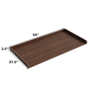 Bambù lavatrice asciugatrice ripiano ripiano di stoccaggio lavatrice coperchio superiore Rack di protezione singolo/doppio strato di stoccaggio Rack - Product Image 3