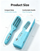 Boîte d'emballage personnalisée écologique pour brosse à cheveux en papier, impression couleur, carton pliable, cadeau artisanal, prix d'usine