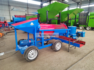 모바일 골드 트롬멜 스크린 샌드 와셔 미네랄 분리기 채광 처리 - Product Image 2