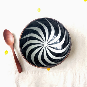 Bol en laque de noix de coco Prix raisonnable Seashell Handicraft Food Safe Custom Design From Vietnam Manufacturer - Product Image 6