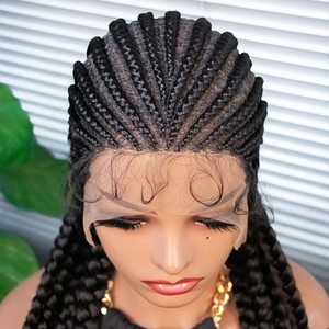Peluca de cabello humano para niños, Pelo trenzado de fábrica China, envío gratis - Product Image 2