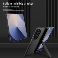 Protection de charnière et protection d'écran, béquille réglable, coque de téléphone rigide fine et durable antichoc pour Samsung Galaxy Z Fold 7