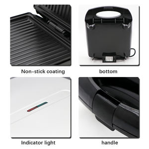 Popular 4 rebanadas <span class=keywords><strong>pan</strong></span> tostadora sándwich parrillas eléctricas Panini parrilla prensa tostadora Panini Maker Sandwichera - Product Image 3