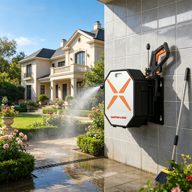 Compact Electric Pressure Washer High Pressure 100Bar Portable Car Washing Machine for Home Garden Patio Cleaning with CE GS