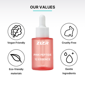 Suero Facial Reafirmante, Hidratante, Reparador, Blanqueador, Vegano, Orgánico, Antiarrugas, con Niacinamida, Ácido Hialurónico, Péptido Rosa PDRN - Product Image 2