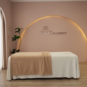 Manta de Microfibra Color Caqui, Cubrecama de Felpa Sintética, Suave y Esponjosa, para Camas de Masaje y Salones - Product Image 2