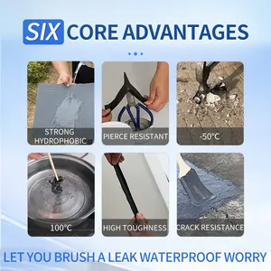 防水接着剤防水屋根防水漏れ充填材料プラグ亀裂特殊コーティング