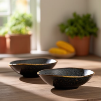 Cazoleta Moon Brown de 16 cm de diámetro y 4 cm de altura para servir comida