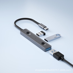 Station d'extension intelligente WanYu avec saisie vocale et traduction, interfaces Micro USB et Type-C, prise <span class=keywords><strong>en</strong></span> charge multilingue, matériau ABS - Product Image 2