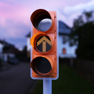 300mm esfera circular completa led matriz do ponto do tráfego da direção do veículo luzes do sinal - Product Image 6