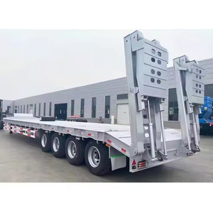 Semirremolque de Plataforma Plana de Acero de Alta Calidad, 4 Ejes, 15 Metros, Personalizable, Venta Directa de Fábrica, Gran Capacidad de Carga - Product Image 5