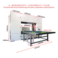 Automatische Horizontale und Vertikale Doppelring-Messerschneidemaschine mit CNC-Steuerung und PLC-Kontrolle in Shenzhen
