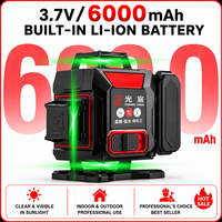 Produit très vendu 4D 360 °   Niveau laser à faisceau vert 16 lignes, auto-nivelant, étanche IP54, pour la pose de carrelage, de plafonds et d'armoires