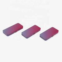Sécurité enfant métal rectangulaire vide charnière boîte en fer blanc conteneur petit Kit de stockage cadeau étain étagère boîte