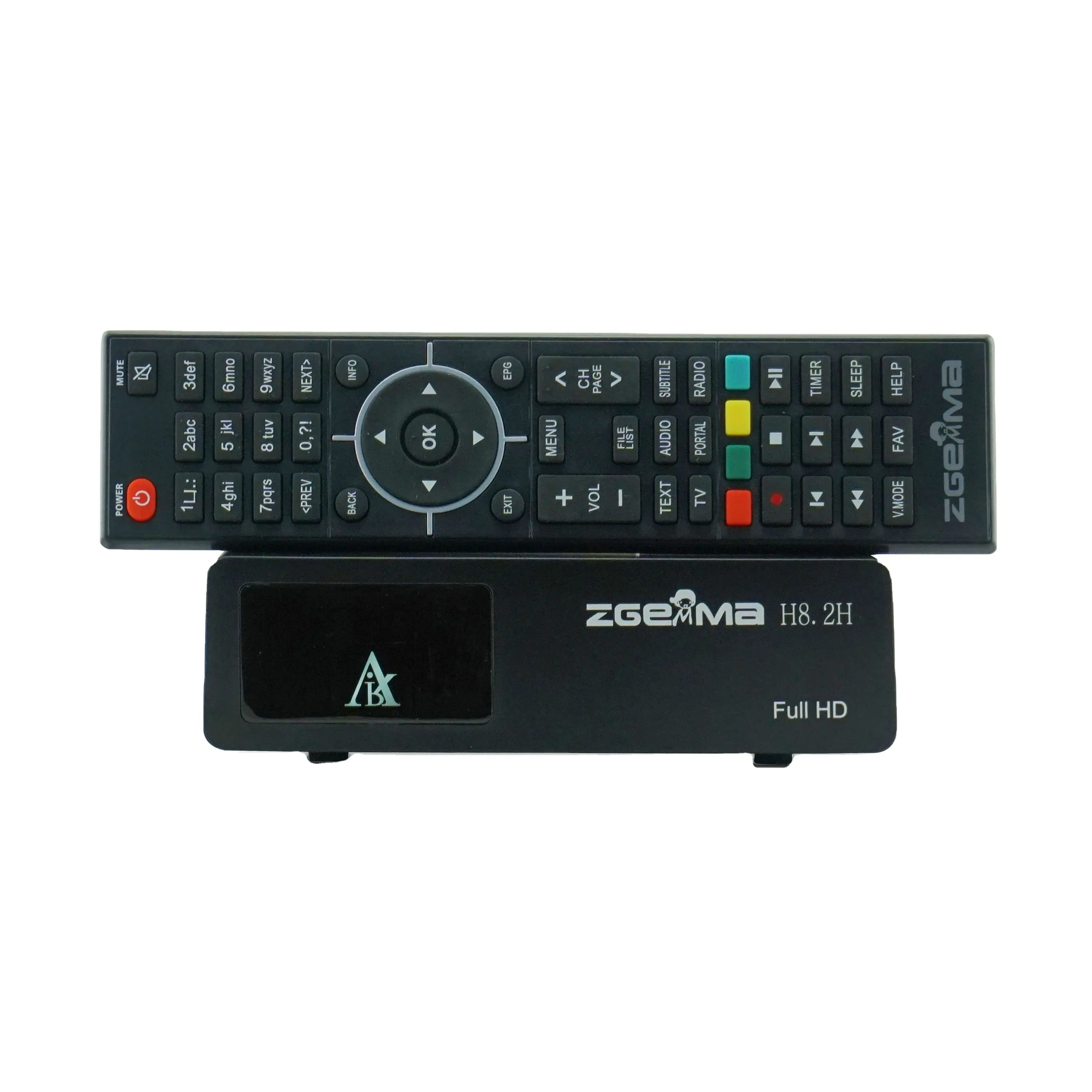 Enigm2 Linux OS zgemma H8.2H สอง DVB-S2X + DVB-T2 /c จูนเนอร์ FTA BOX รับ RV หรือถอดรหัสทีวี