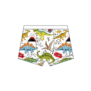 Boxers pour enfants en bambou biologique, vente chaude, sous-vêtements respirants pour bébés, culottes pour tout-petits, boxers courts pour garçons - Product Image 5