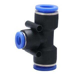Khí nén PE hình chữ T nhanh chóng Coupler, PEG reducible ống không khí nhanh chóng cắm <span class=keywords><strong>4</strong></span> 6 8 10 12 14 16-8mm solenoid <span class=keywords><strong>valve</strong></span> - Product Image 5