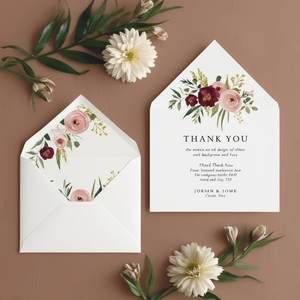 Tùy Chỉnh Sang Trọng Thiết Kế Cảm Ơn Bạn Thẻ Với Phong Bì Chăm Sóc Thẻ Có Được Hướng Dẫn Cho Doanh Nghiệp Nhỏ Chăm Sóc Cảm Ơn Bạn Thẻ - Product Image 3