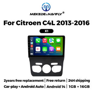 Navifly Indash <span class=keywords><strong>Autoradio</strong></span> intégré Car-play Auto <span class=keywords><strong>Autoradio</strong></span> Android X1 X2 pour Citroen C4L Support BT DSP <span class=keywords><strong>GPS</strong></span> WIFI - Product Image 2