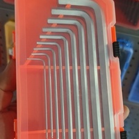 Set Kunci Hex 6-Sudut Keras Berkualitas Tinggi Impor, Alat Obeng Kombinasi Kunci Torx